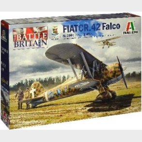 Italeri - Fiat Cr 42 Falco Fly Byggest - 1:48 - 2801