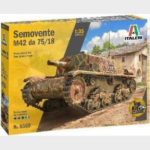 Italeri - Semovente M42 75/18 Tank Byggest - 1:35 - 6569