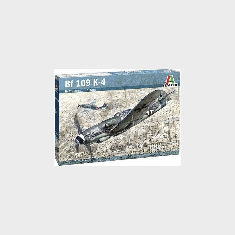 Italeri - Bf 109 K-4 Fly Byggest - 1:48 - 2805