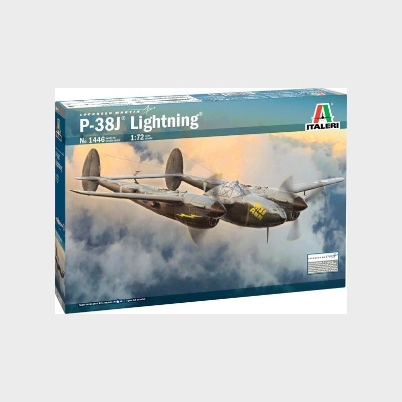 Italeri - 1:72 Lockheed P-38j Lightning - 1446s