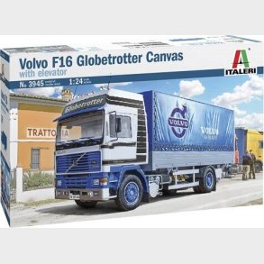 Italeri - Volvo F16 Globetrotter Lastbil Byggest - 1:24 - 3945