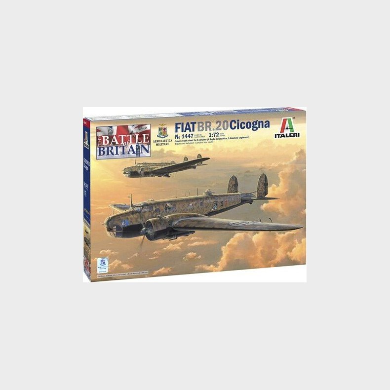 Italeri - Fiat Br.20 Cicogna Fly Byggest - 1:72 - 1447