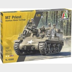 Italeri - M7 Priest Tank Byggest - 1:35 - 6580