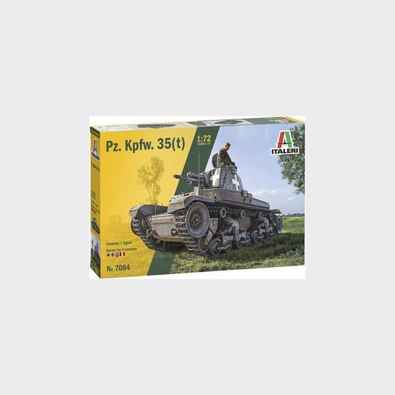 Italeri - Pz. Kpfw. Tank Byggest - 1:72 - 7084