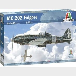 Italeri - Mc.202 Folgore Fly Byggest - 1:72 - 1439