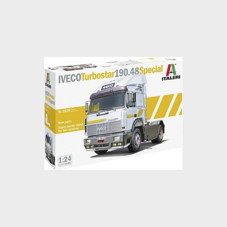 Italeri - Iveco Turbostar 190.48 Lastbil Byggest - 1:24 - 3926