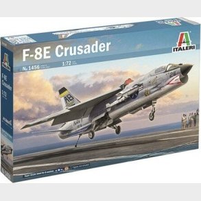 Italeri - F-8e Crusader Model Fly Byggest - 1:72 - 1456