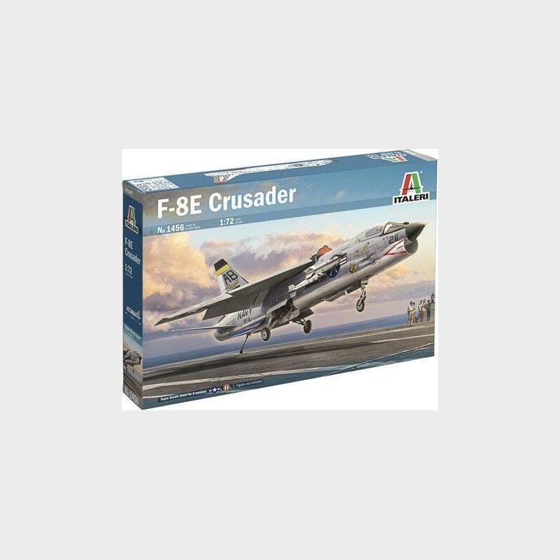 Italeri - F-8e Crusader Model Fly Byggest - 1:72 - 1456