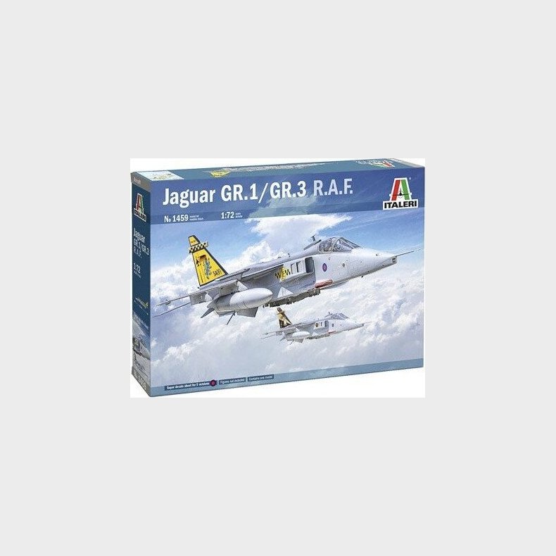 Italeri - 1:72 Sepecat Jaguar Gr.1-3 R.a.f - 1459s