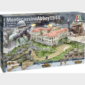 Italeri - Monte Cassino Abbey Battle 1944 Byggest - 1:72 - 6198