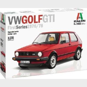Italeri - Vw Golf Bil Byggest - 1:24 - 3622