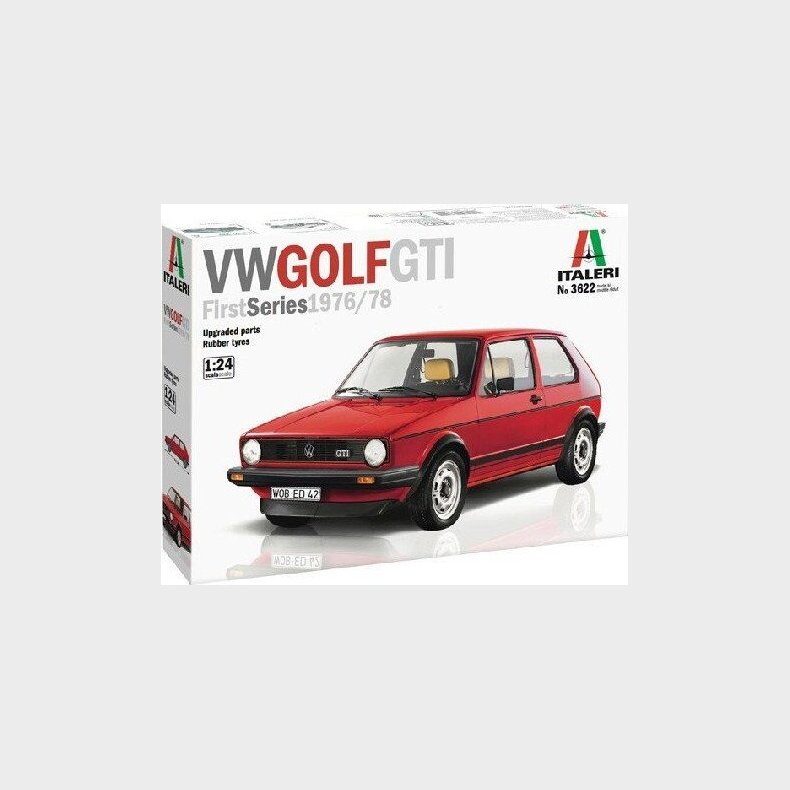 Italeri - Vw Golf Bil Byggest - 1:24 - 3622