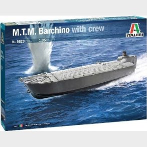 Italeri - M.t.m. Barchino Skib Byggest Med Crew - 1:35 - 5623
