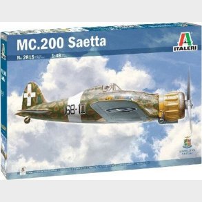 Italeri - Mc.200 Saetta Model Fly Byggest - 1:48 - 2815