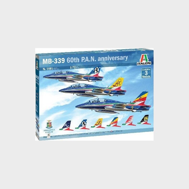 Italeri - Mb-339 Model Fly Byggest - 1:72 - 1461