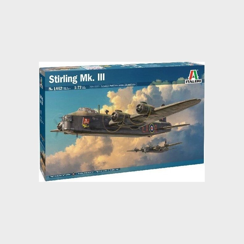 Italeri - 1:72 Short Stirling Mk. Iii - 1462s