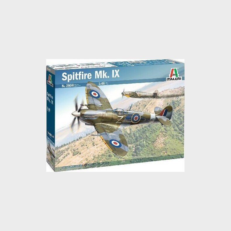 Italeri - Supermarine Spitfire Mk. Ix Fly Byggest - 1:48 - 2804