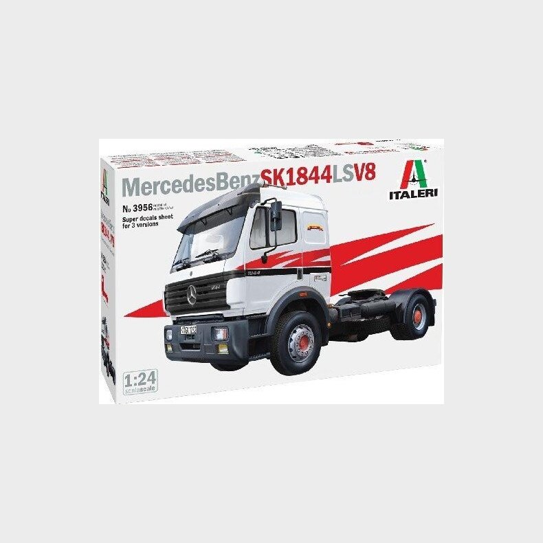 Italeri - Mercedes Benz Sk1844 Lastbil Byggest - 1:24 - 3956