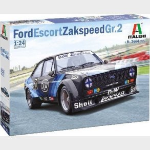 Italeri - Ford Escort Bil Byggest - 1:24 - 3664