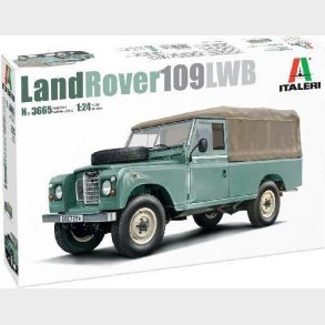 Italeri - Land Rover Bil Byggest - 1:24 - 3665
