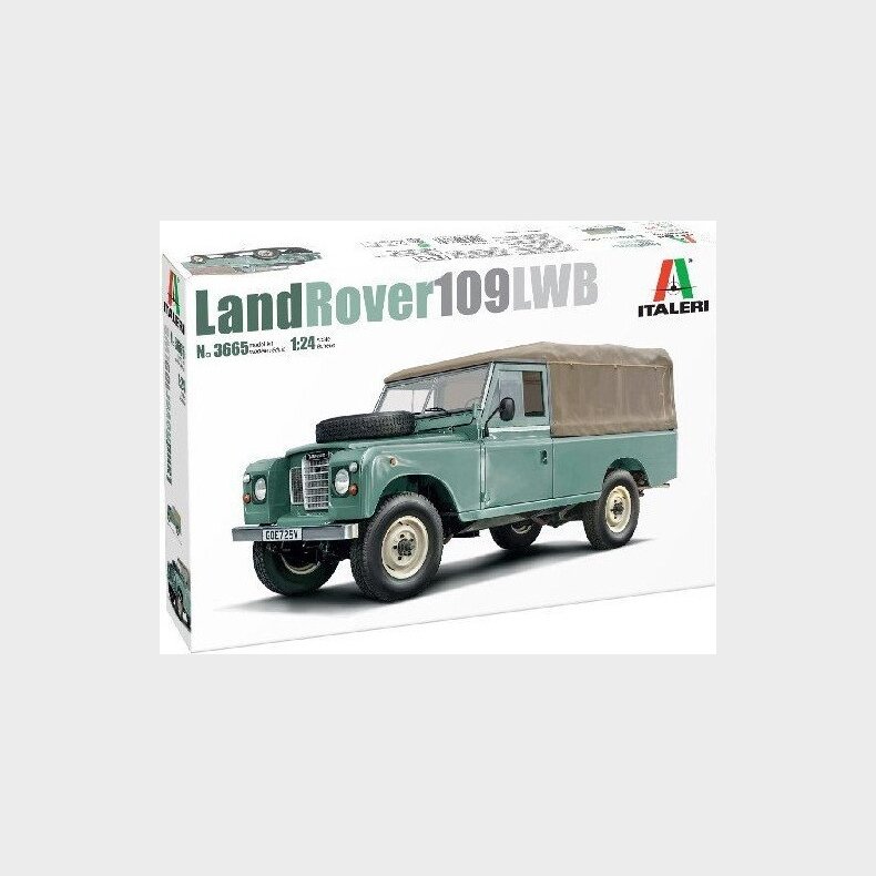 Italeri - Land Rover Bil Byggest - 1:24 - 3665