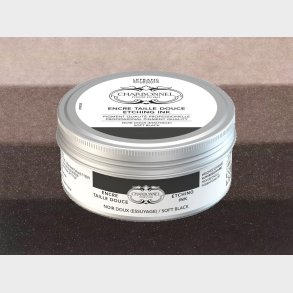 Charbonnel - Etching Ink - Tryksvrte - Soft Black 200 Ml