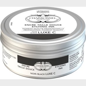 Charbonnel - Etching Ink - Tryksvrte - Luxe C Black 200 Ml