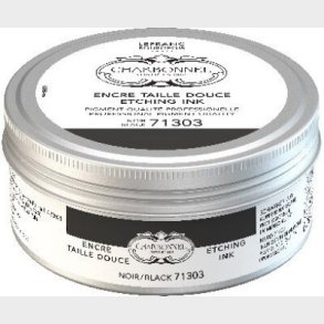 Charbonnel - Etching Ink - Tryksvrte - Sort 200 Ml - 281