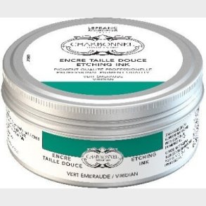 Charbonnel - Etching Ink - Tryksvrte - Emerald Green 200 Ml