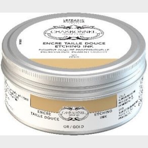 Charbonnel - Etching Ink - Tryksvrte - Guld 200 Ml