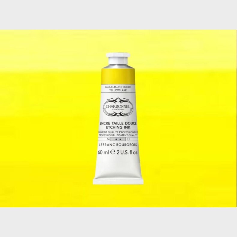 Charbonnel - Etching Ink - Tryksvrte - Yellow Lake 60 Ml