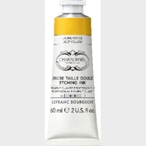 Charbonnel - Etching Ink - Tryksvrte - Deep Yellow 60 Ml