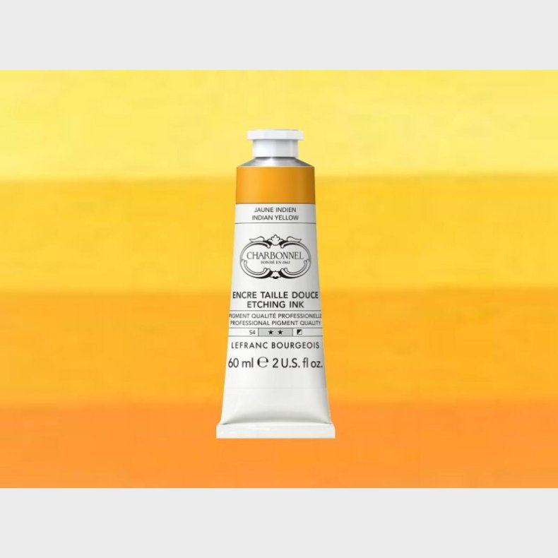 Charbonnel - Etching Ink - Tryksvrte - Indian Yellow 60 Ml