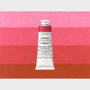 Charbonnel - Etching Ink - Tryksvrte - Geranium Red 60 Ml
