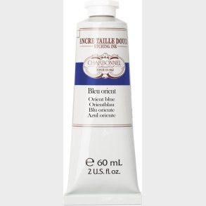 Charbonnel - Etching Ink - Tryksvrte - Orient Blue 60 Ml