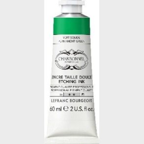 Charbonnel - Etching Ink - Tryksvrte - Permanent Green 200 Ml