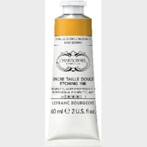 Charbonnel - Etching Ink - Tryksvrte - Raw Sienna 60 Ml