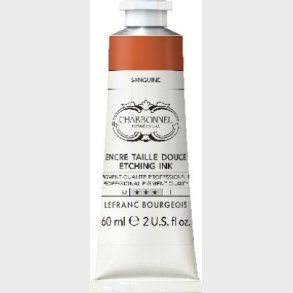 Charbonnel - Etching Ink - Tryksvrte - Sanguine 60 Ml