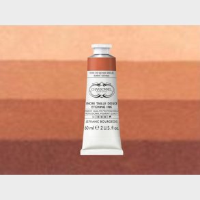 Charbonnel - Etching Ink - Tryksvrte - Burnt Sienna 60 Ml