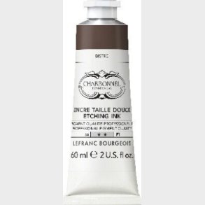 Charbonnel - Etching Ink - Tryksvrte - Bistre 60 Ml