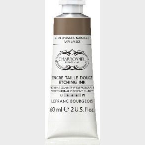 Charbonnel - Etching Ink - Tryksvrte - Raw Umber 60 Ml