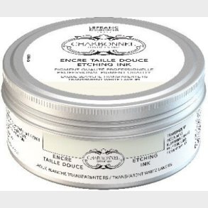 Charbonnel - Etching Ink - Tryksvrte - Transparent White Lake 200 Ml