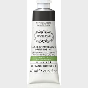 Charbonnel - Printing Ink Blk - Carbon Black 150 Ml