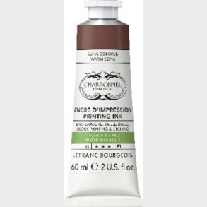 Charbonnel - Printing Ink - Warm Sepia 60 Ml