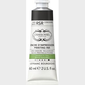 Charbonnel - Printing Ink Blk - Sort Rsr 60 Ml