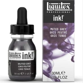 Liquitex - Ink - Muted Grey 30 Ml