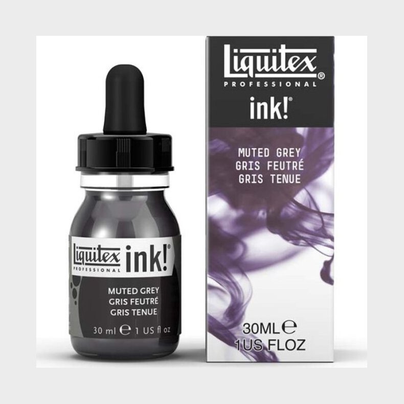 Liquitex - Ink - Muted Grey 30 Ml