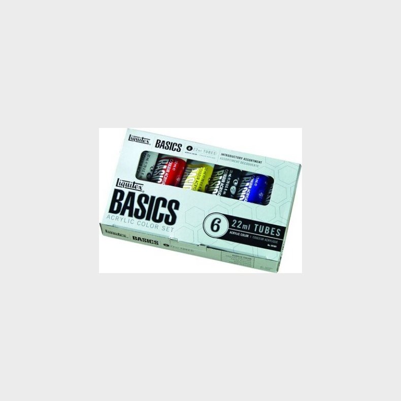 Liquitex - Basics Akrylmaling St - 6x22 Ml
