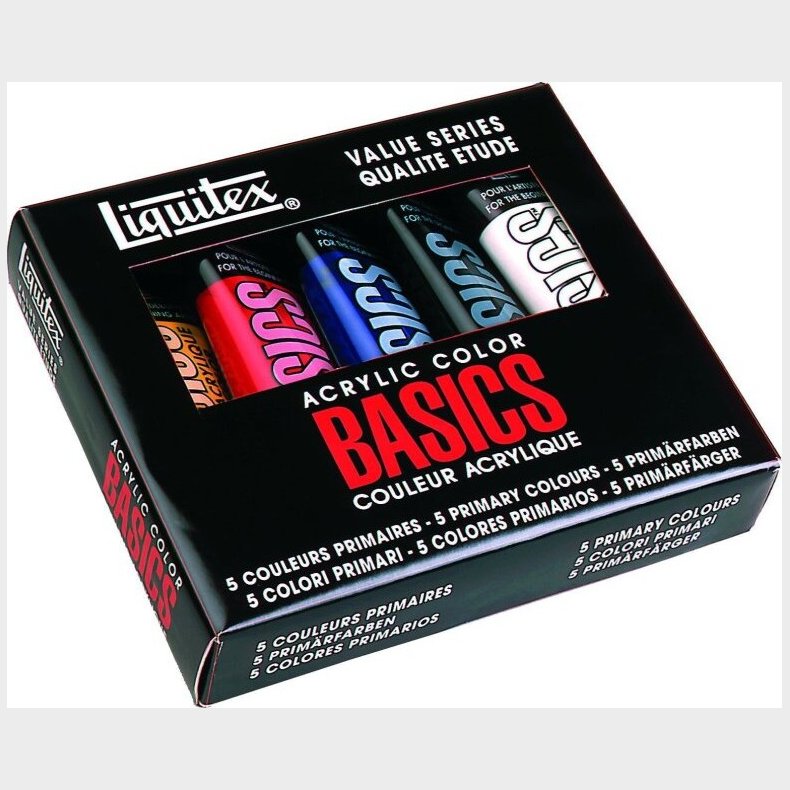 Liquitex - Basics Akrylmaling St - 5x118 Ml