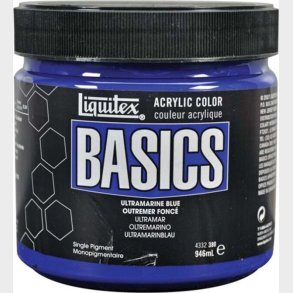 Liquitex - Basics Akrylmaling - Ultramarine 946 Ml